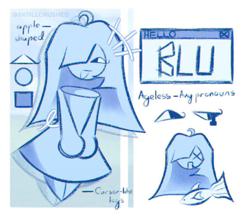 blu [full + rendered + background]